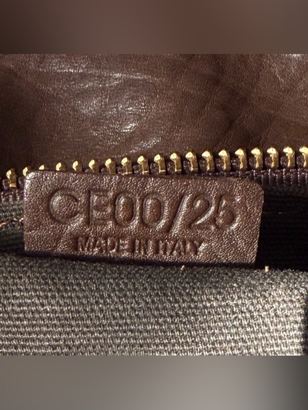 CELINE Boogie Brown Leather Bag - Picture 12 of 13